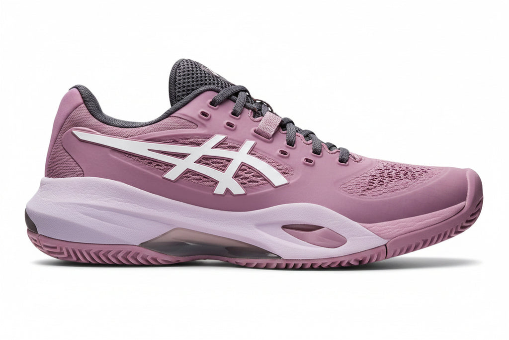 Zapatilla Asics Mujer Gel Resolution X Clay Ube White
