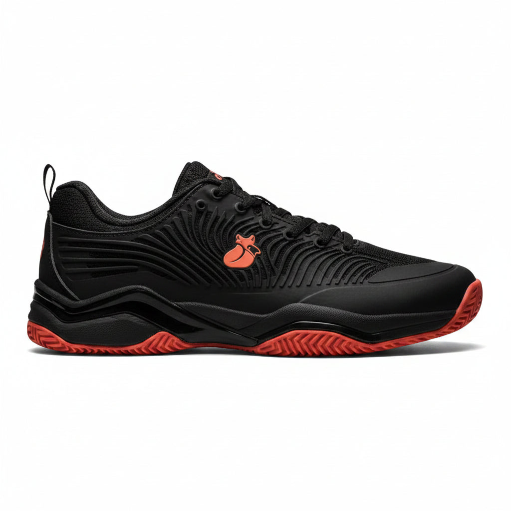 Zapatilla de Tenis ORTAK Tilki Negro Naranjo