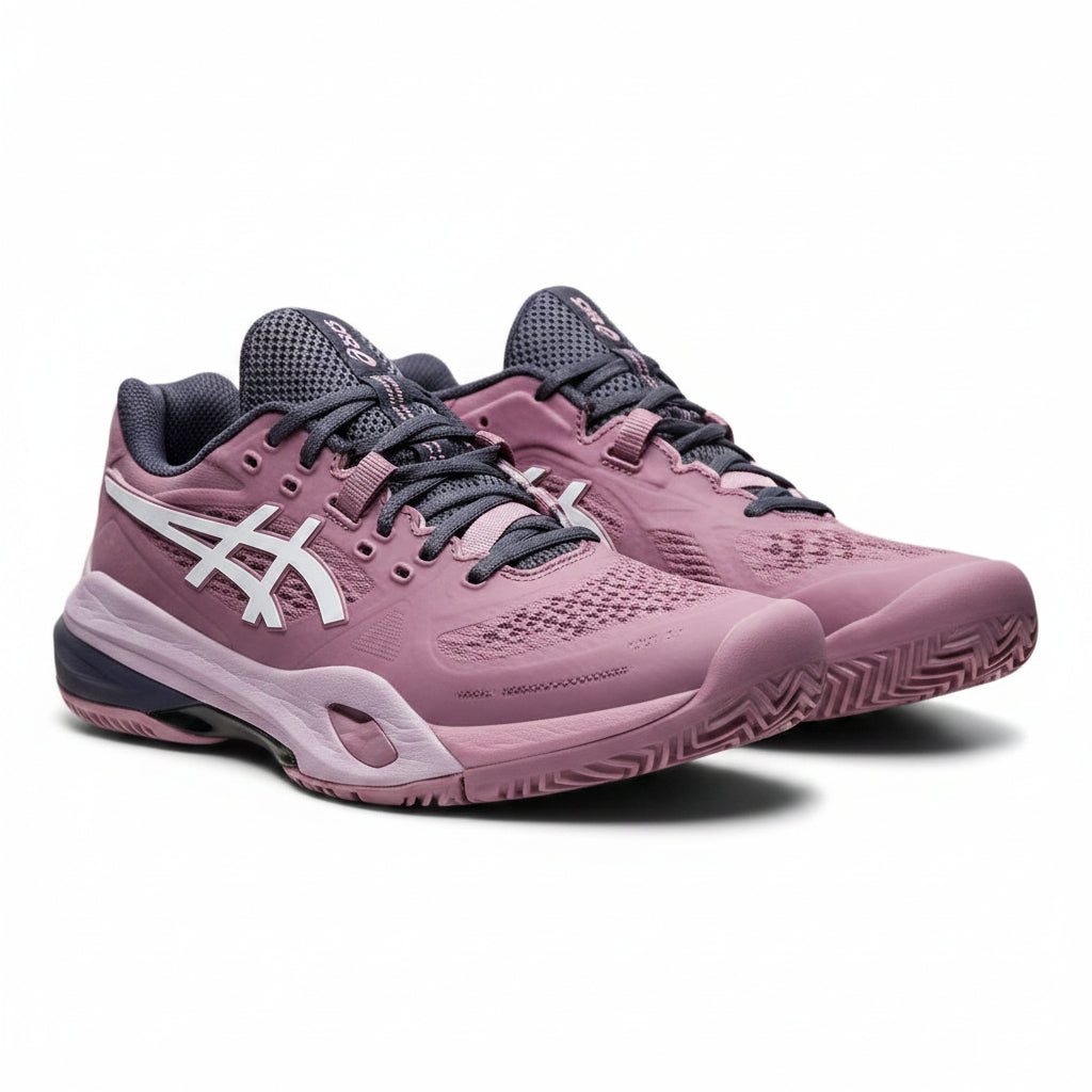 Zapatilla Asics Mujer Gel Resolution X Clay Ube White