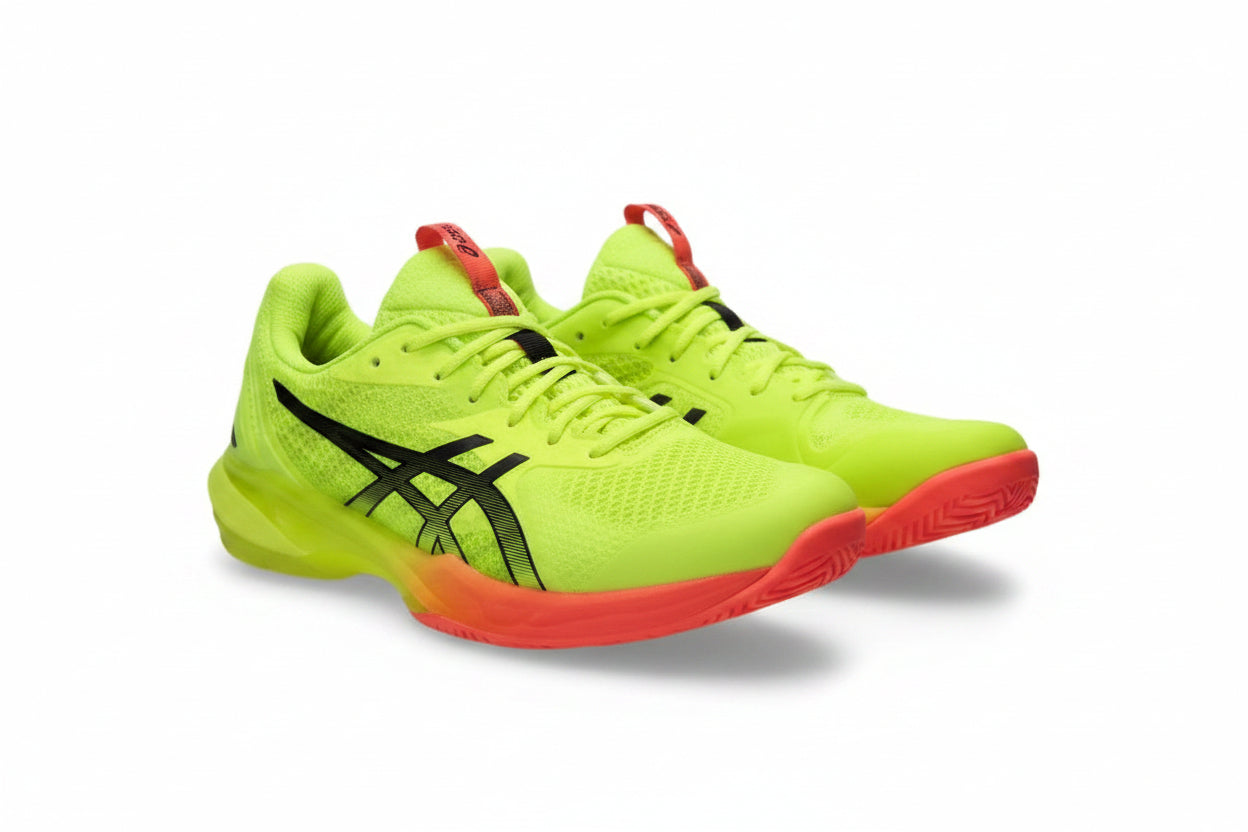 Zapatillas Asics Mujer Solution Speed FF 3 Clay Paris Safety Yellow Black