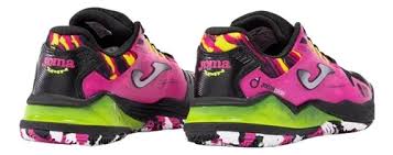 Zapatilla Joma Spin Lady 2301 Black Fuchsia