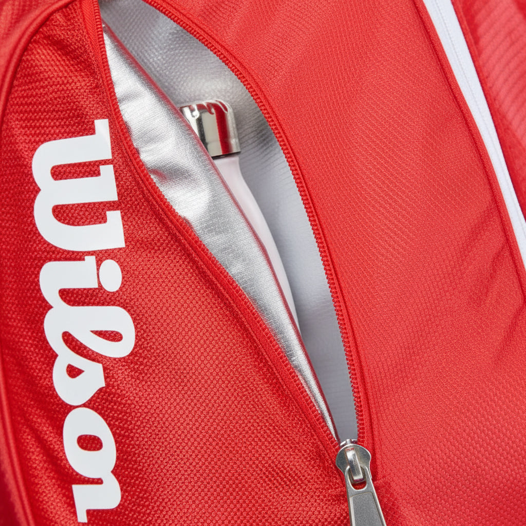 Bolso Padel Wilson Tour Bag 2025 Rojo