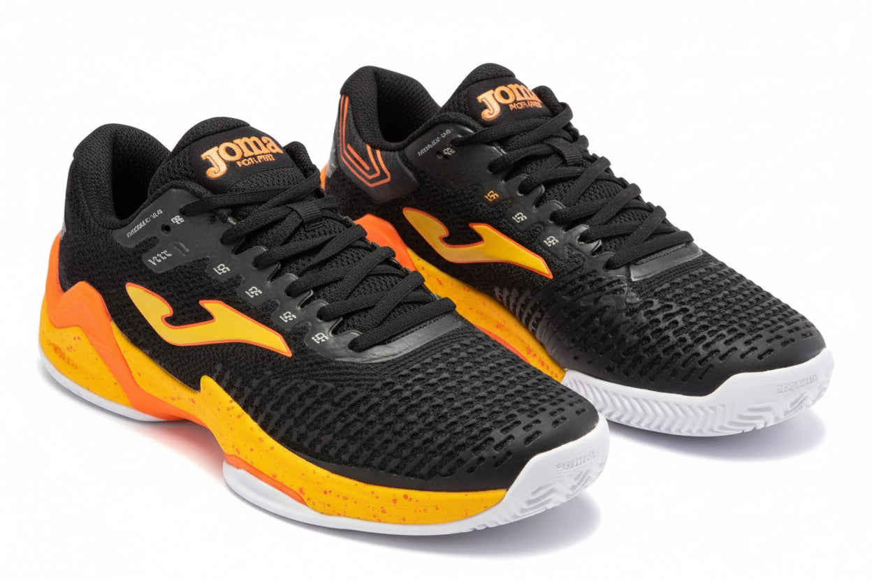 Zapatilla Joma T.Ace 2301 Negro Naranjo